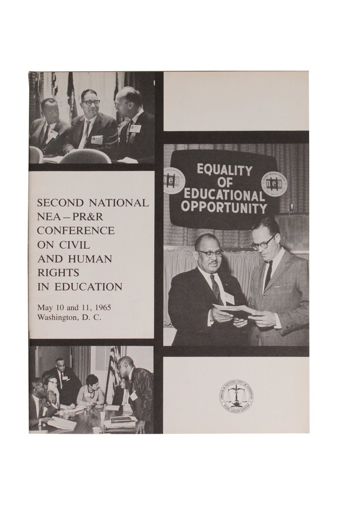 Item #1273 [Civil Rights][Education]Second National NEA—PR&R Conference on Civil and Human Rights in Education [Cover Title].