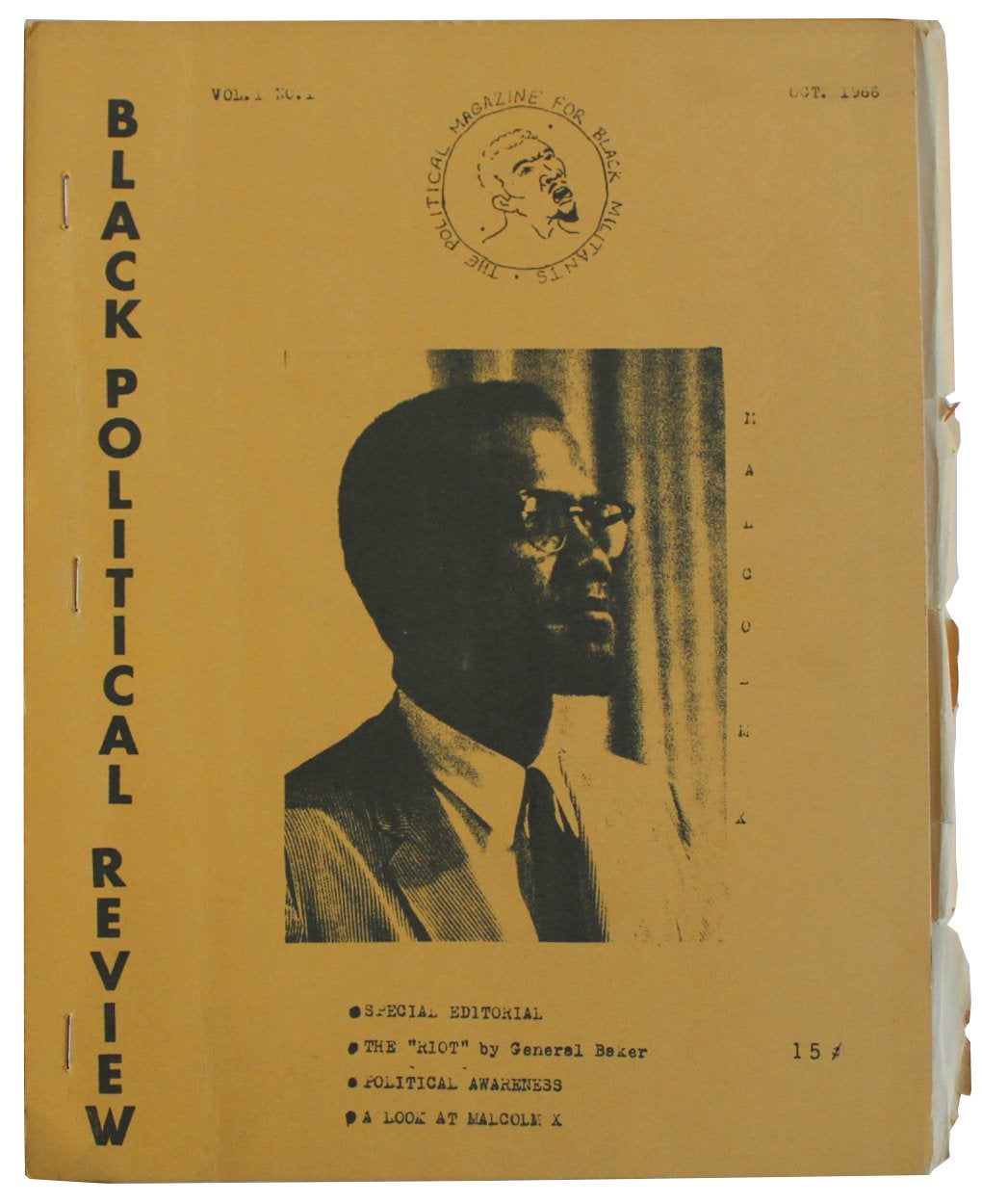 Black Political Review. Vol. 1 No. 1. October 1966. C. Higgins, James Williams, obert.