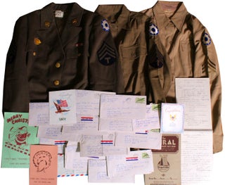 Item #1505 [Women][World War II][Wacs] A Wac's Uniforms, Notebooks and ALSs. Dorothy C. Schutt