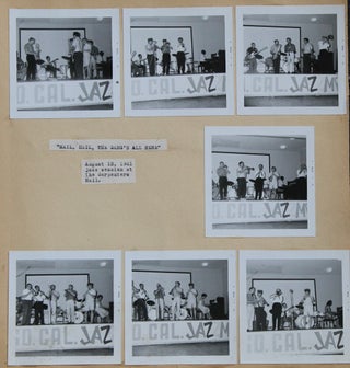 Item #1617 [Jazz][California] Photo Album and Scrapbook of the Kern County Hot Jazz Society