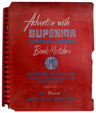 Item #1622 Superior Match Company Sample Book and Catalog