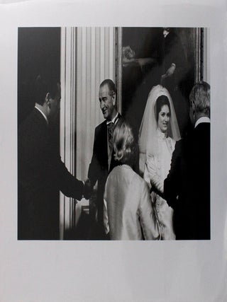 [Photo Album of President Lyndon Johnson and his Defense Secretary].