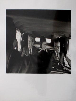 [Photo Album of President Lyndon Johnson and his Defense Secretary].