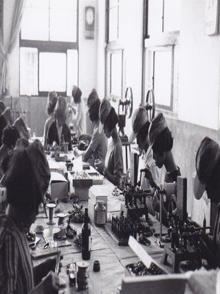 Item #1856 [Photographs of Factory Workers and Processes