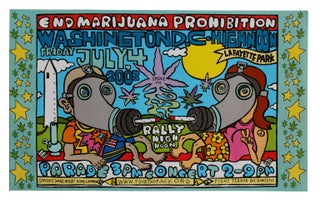 End Marijuana Prohibition, Washington DC High Noon, Friday July 4, 2003, Lafayette Park.