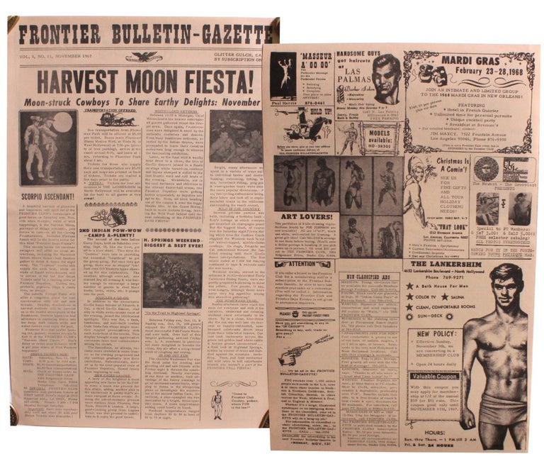 Item #2533 Frontier Bulletin-Gazette. Vol. 3, No. 11 [November 1967].