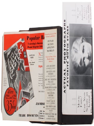 Item #2627 [Collection of Promotional Ephemera for Movie Book Publishers