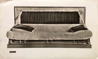 [UNDERTAKERS & FUNERAL SUPPLIES -- PHOTO ARCHIVE]. [Hardwood and Covered Caskets Salesman’s Sample Photo Archive Comprised of 157 Photographs of Wooden and Metal Caskets for Burials, before and after World War II]