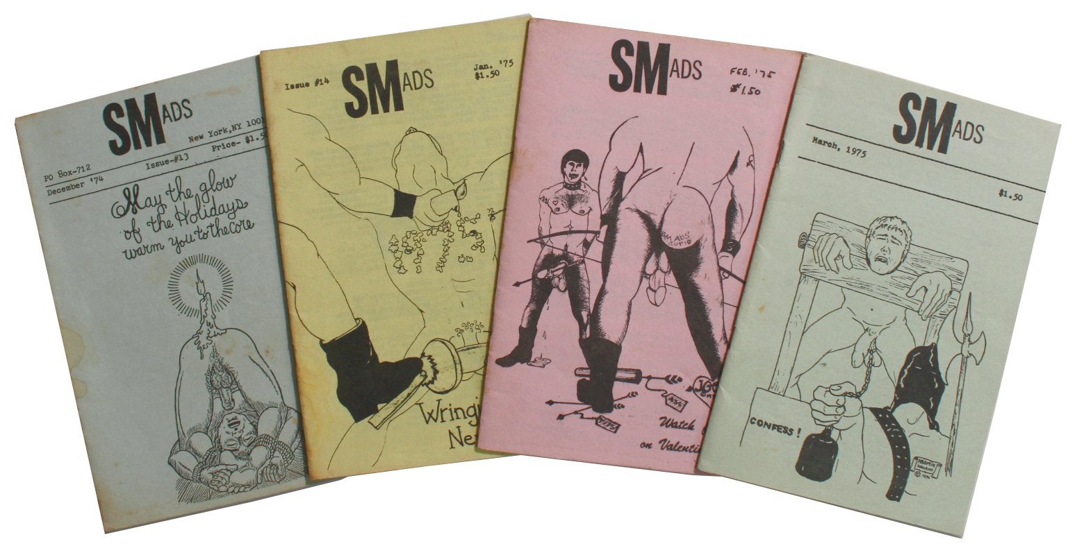SMads. [Run of Four Issues. Martin of Holland, artist.