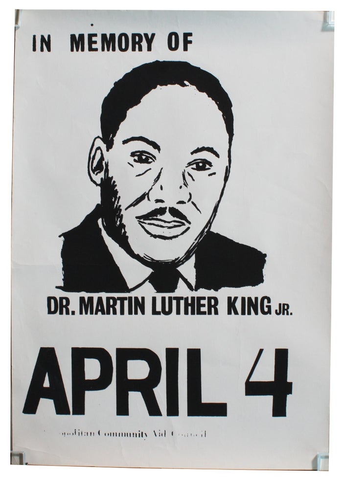Item #3203 In Memory of Martin Luther King, Jr. April 4.