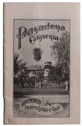 Item #3223 Pasadena. Los Angeles County California in 1900