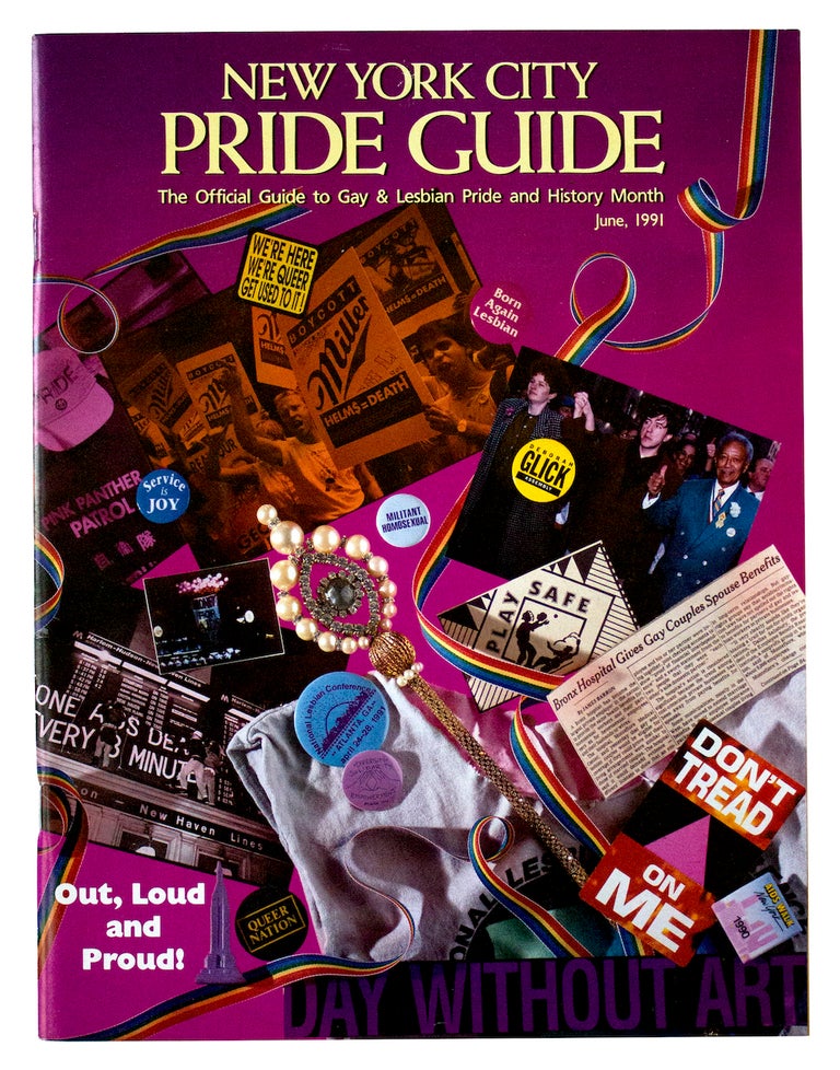 Item #3334 New York City Pride Guide: The Official Guide to Gay & Lesbian Pride & History Month.