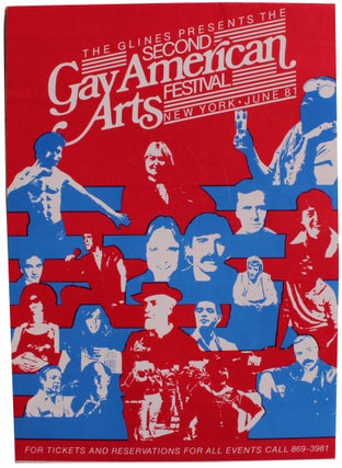 Item #3351 The Glines Presents the Second Gay American Arts Festival