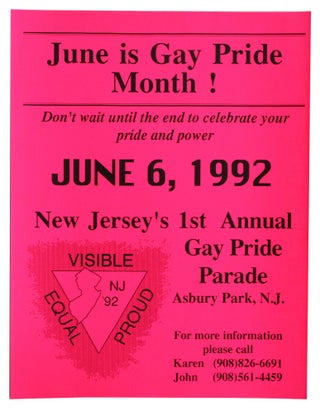 Item #3382 June is Gay Pride Month!
