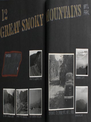 Pair of 1950 Road Trip Travel Photo Albums