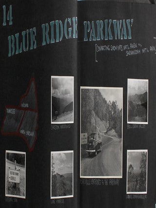 Pair of 1950 Road Trip Travel Photo Albums
