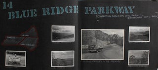 Pair of 1950 Road Trip Travel Photo Albums