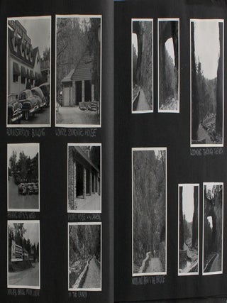 Pair of 1950 Road Trip Travel Photo Albums