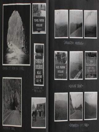 Pair of 1950 Road Trip Travel Photo Albums