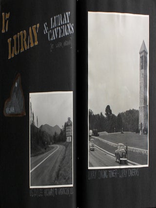 Pair of 1950 Road Trip Travel Photo Albums