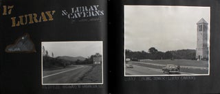 Pair of 1950 Road Trip Travel Photo Albums