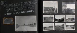 Pair of 1950 Road Trip Travel Photo Albums