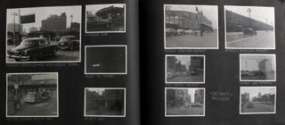 Pair of 1950 Road Trip Travel Photo Albums