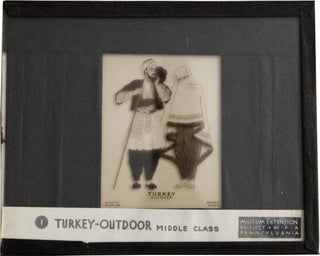 Collection of 11 WPA Museum Extension Project Costume Lantern Slides