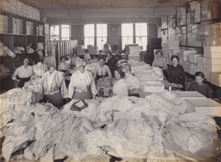 Clothing Manufacturer Photo Album With Emphasis on Female Garment Industry Workers.