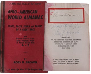 Item #4092 Afro-American World Almanac. Feats, Facts, Fears and Faults of a Great Race . . ....