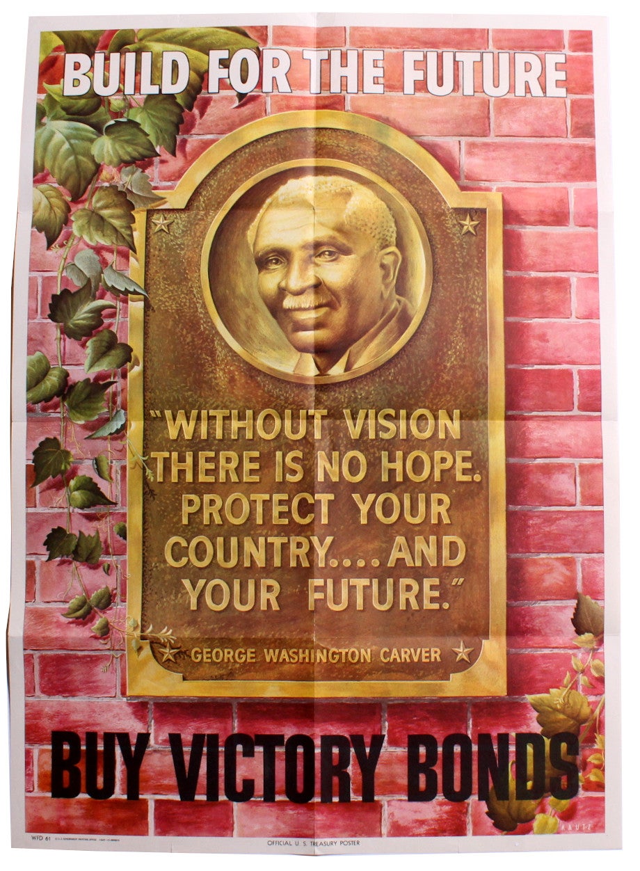 Build For The Future. William Charles Kautz, artist, George Washington Carver.