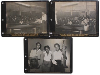 Item #4290 Photographs Depicting the South Side Billiard Owners Association Women's 8 Ball...