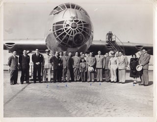 Item #4551 Photographs Documenting Work of Philanthropist on Relationship Between the United...