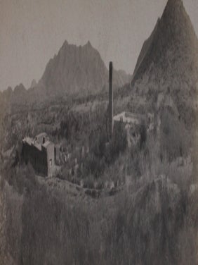 Set of Miniature Panoramic Photographs of Chipiona Mine District.