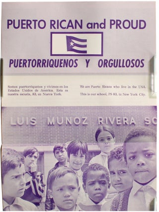 Item #5426 Puerto Rican and Proud/Puertorriquenos y Orgullosos [Front panel title