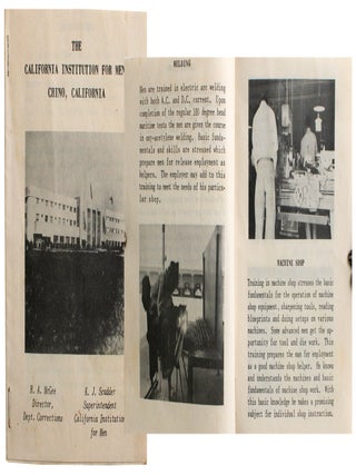 Item #5544 The California Institution for Men [Cover title