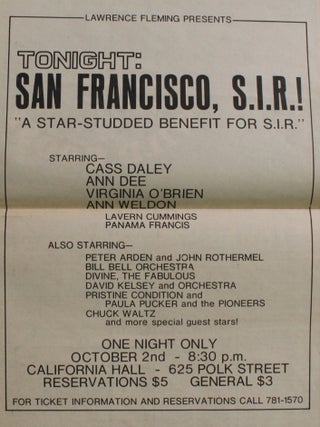 San Francisco Forum. Volume 1, Number 4.