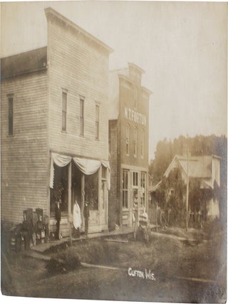 Item #6022 Clifton Wisconsin Real Photo Postcards