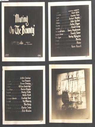 Item #6097 [Photograph Album of Internal Shots of Movie Theater Screens