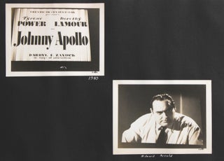 [Photograph Album of Internal Shots of Movie Theater Screens].