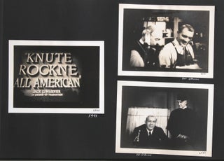 [Photograph Album of Internal Shots of Movie Theater Screens].