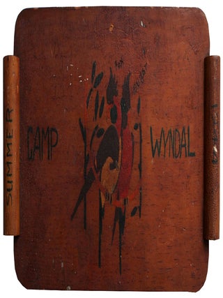 Item #6146 [Wood Serving Tray Created at Camp Wyndal