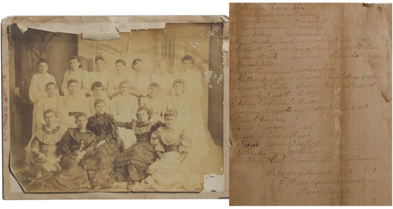 Item #6742 [Photograph of a Graduating Class of Waco Female College].