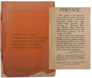Item #6772 Hand Book of Yucatan . . . [Cover title]. P. Young, illiam