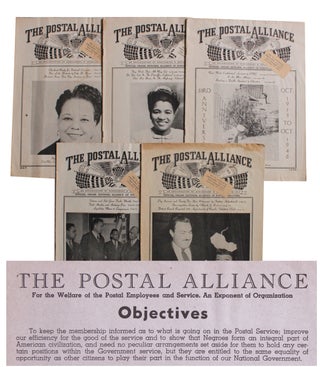 Item #7198 The Postal Alliance [Broken run of 5 issues
