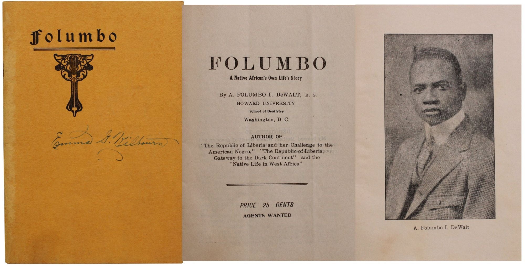 Folumbo: A Native African's Own Life's Story. A. Folumbo I. DeWalt.