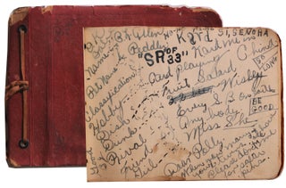 Item #7263 [Autograph Album Compiled by a Young African American Woman.]. Allyne Ernest Bradshaw...