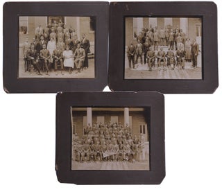Item #7316 [Three Group Photographs of Students at Meharry Medical College]. George H. Anderson