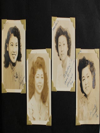 Item #7470 [Photo Album Depicting the Students of Hilo High School Just After World War II