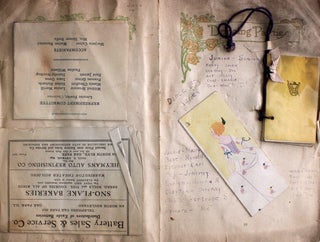 Item #7572 Austin Illinois Student Scrapbook Album